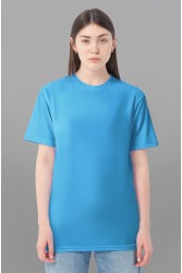 Бирюзовая женская футболка Premium