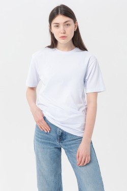 Белая женская футболка Premium