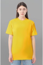  Yellow t-shirt woman premium 2XL-48-50-Woman-(Женский)    Желтая женская футболка Premium 