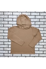  Rashguard mask beige longsleeve woman XS-38-40-Woman-(Женский)    Женский рашгард бежевый спортивный трикотажный с капюшоном, с маской 