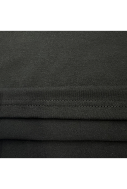 Женский рашгард черный спортивный трикотажный с капюшоном, с маской