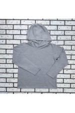  Rashguard mask grey melange longsleeve woman XS-38-40-Woman-(Женский)    Женский рашгард серый-меланж спортивный трикотажный с капюшоном, с маской 