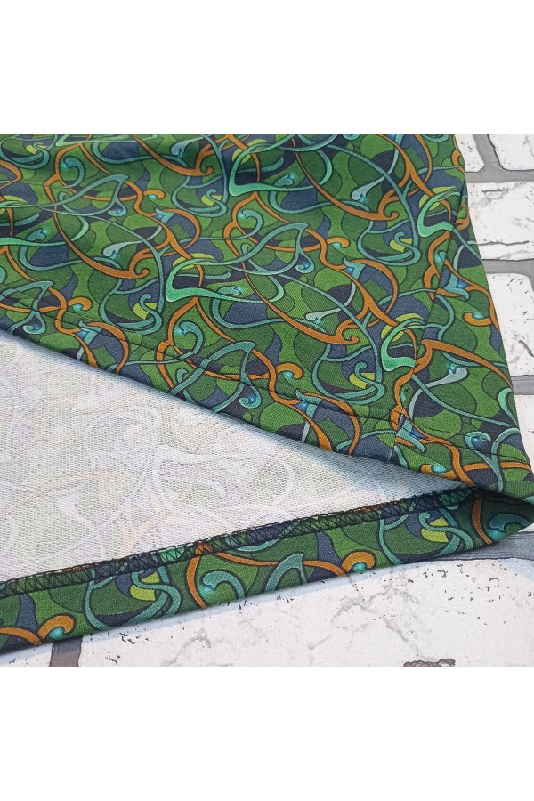 Футболка оверсайз с капюшоном RoXy Green Forest   Магазин Толстовок Hooded T-shirt Oversize «RoXy»