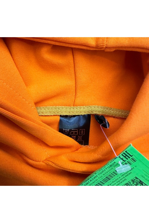 Футболка оверсайз с капюшоном RoXy оранжевая мужская   Магазин Толстовок Hooded T-shirt Oversize «RoXy» - Фото на парнях