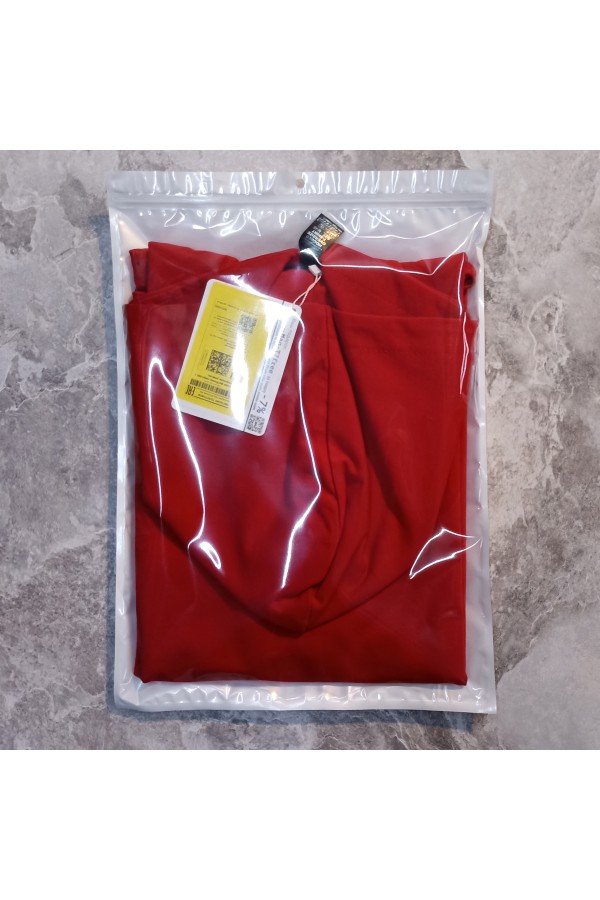 RoXy - Футболка оверсайз с капюшоном красная унисекс   Магазин Толстовок Hooded T-shirt Oversize «RoXy»