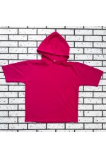 Hooded T-shirt Oversize «RoXy» - Фото на девушках RoXy - Футболка оверсайз с капюшоном фуксия (ярко-розовая) 10 RoXy - Футболка оверсайз с капюшоном фуксия (ярко-розовая) Магазин Толстовок Hooded T-shirt Oversize «RoXy» - Фото на девушках