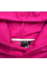 Hooded T-shirt Oversize «RoXy» - Фото на девушках RoXy - Футболка оверсайз с капюшоном фуксия (ярко-розовая) 5 RoXy - Футболка оверсайз с капюшоном фуксия (ярко-розовая) Магазин Толстовок Hooded T-shirt Oversize «RoXy» - Фото на девушках