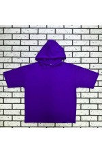 Hooded T-shirt Oversize «RoXy» - Фото на девушках RoXy - Футболка оверсайз с капюшоном васильковая унисекс 8 RoXy - Футболка оверсайз с капюшоном васильковая унисекс Магазин Толстовок Hooded T-shirt Oversize «RoXy» - Фото на девушках