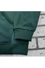 Dark Green bottle Hoodie Man Classic Мужская темно-зеленая толстовка худи классическая 320гр/м.кв   Магазин Толстовок Мужские классические толстовки 