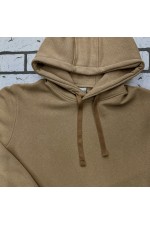 Женская толстовка худи цвет карамель (темный бежевый) классическая 320гр/м.кв   Магазин Толстовок Женская классические худи