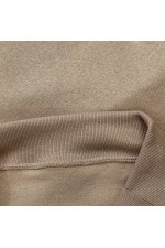 Женская толстовка худи цвет карамель (темный бежевый) классическая 320гр/м.кв   Магазин Толстовок Женская классические худи