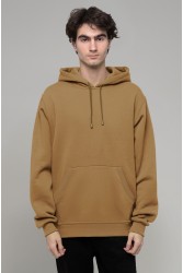 Hoodie Man Classic caramel Мужская толстовка худи классическая цвет карамель (темный бежевый) 320гр/м.кв
