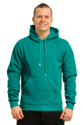 Emerald Hoodie Man Classic Мужская изумрудная толстовка худи классическая 320гр/м.кв