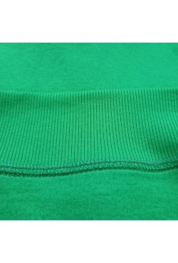 Женская зеленая толстовка худи классическая 320гр/м.кв