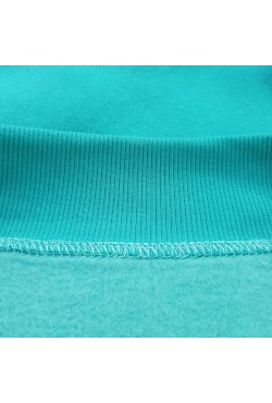 Женская ментоловая толстовка худи классическая 320гр/м.кв (мятный)