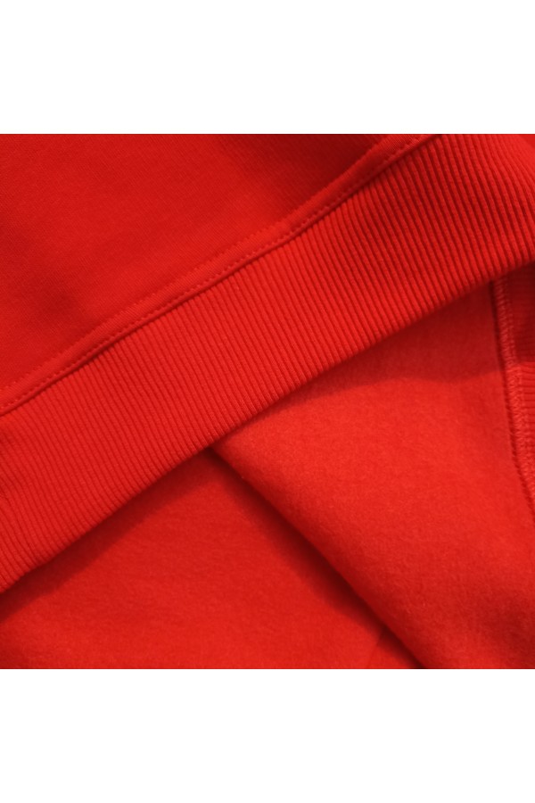 Мужская красная толстовка худи классическая 320гр/м.кв   Магазин Толстовок Мужские классические толстовки 