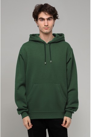 Hoodie Man Classic Riffle green Мужская толстовка худи классическая цвет болотный зеленый 320гр/м.кв