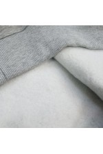 Женская серая толстовка худи классическая 320гр/м.кв с капюшоном (серый-меланж)   Магазин Толстовок Женская классические худи