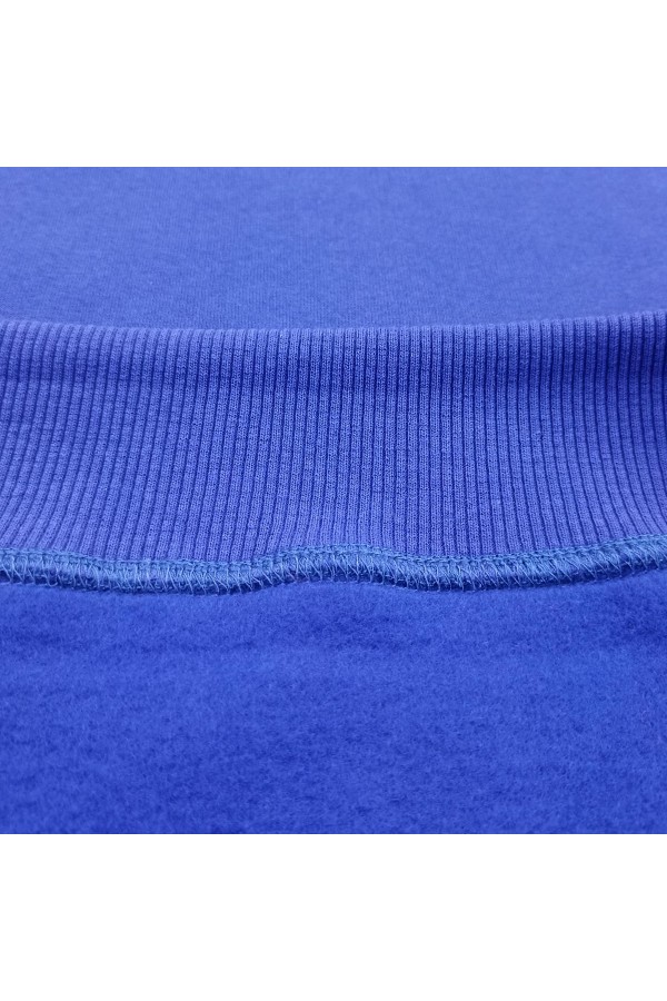 Женская синяя толстовка (василек) худи классическая 320гр/м.кв (ярко-синий)   Магазин Толстовок Женская классические худи