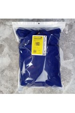 Женская синяя толстовка (василек) худи классическая 320гр/м.кв (ярко-синий)   Магазин Толстовок Женская классические худи