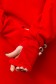 Удлиненная толстовка красная женская с прорезью для большого пальца   Магазин Толстовок Удлиненные Толстовки