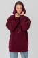  Bordo hoodie oversize woman (unisex)    Худи оверсайз бордовая для девушек (унисекс) 
