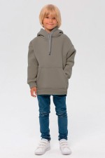  kids hoodie oversize cacao 2XS-34-Kids-(На_деток)    Детское худи оверсайз цвет какао - толстовка для ребенка от 3х лет 340гр/м.кв 