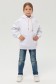  Kids hoodie OVERSIZE White 5XS-28-Kids-(На_деток)    Детское худи Оверсайз Белая - толстовка для ребенка от 3х лет 340гр/м.кв 