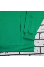 Оверсайз худи без начеса цвет аквамарин зеленый женская (унисекс)   Магазин Толстовок Худи оверсайз без начеса женские