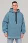  Baikal color hoodie OVERSIZE unisex Man XS-44-Unisex-(Мужской)    Худи Оверсайз цвет Байкал мужская толстовка (унисекс) 