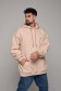  Cream OVERSIZE-HOODIE MAN 5XL-60-Unisex-(Мужской)    Худи Оверсайз кремовая Толстовка Мужская (унисекс) 