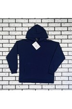 Оверсайз худи петельная без начеса темно-синяя унисекс (мужская)   Магазин Толстовок Худи оверсайз без начеса мужские