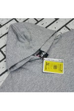 Оверсайз худи петельная цвет серый меланж    Магазин Толстовок Худи оверсайз без начеса женские