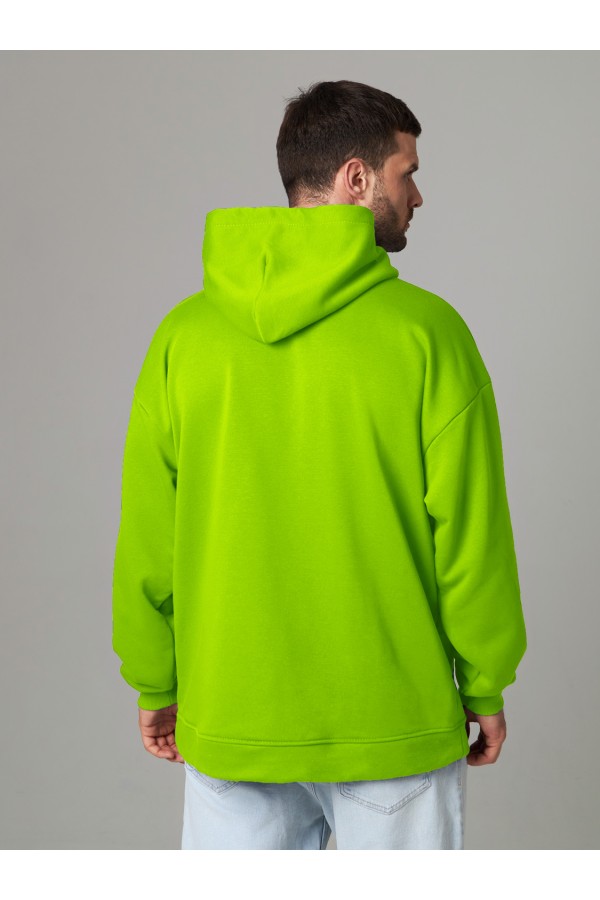 Худи оверсайз без начеса мужские Оверсайз худи петельная без начеса лайм унисекс (мужская) 1 Оверсайз худи петельная без начеса лайм унисекс (мужская) Магазин Толстовок Худи оверсайз без начеса мужские