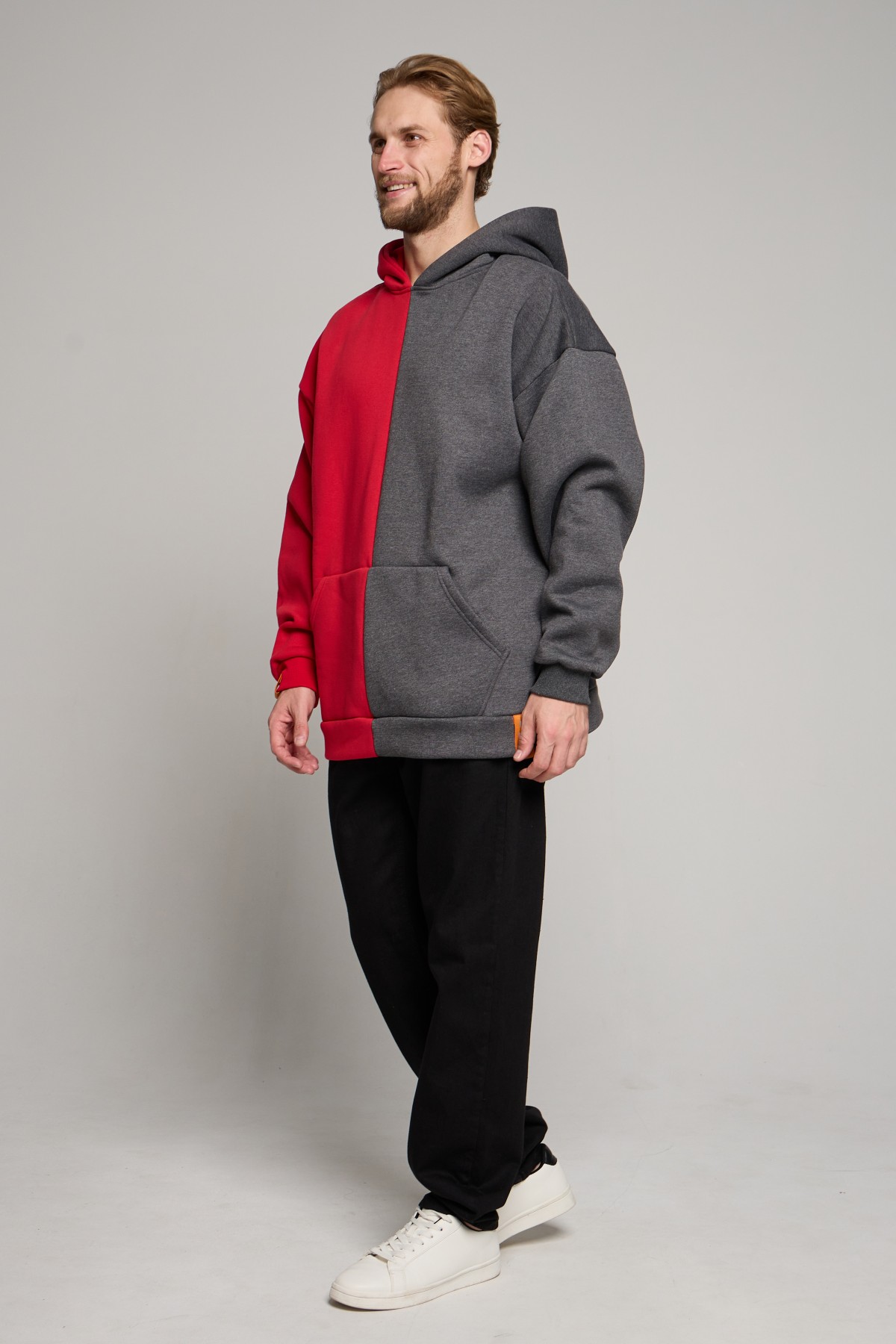 !LiMiTi МодельHalf&Half Blank Oversized MAN — фото 9