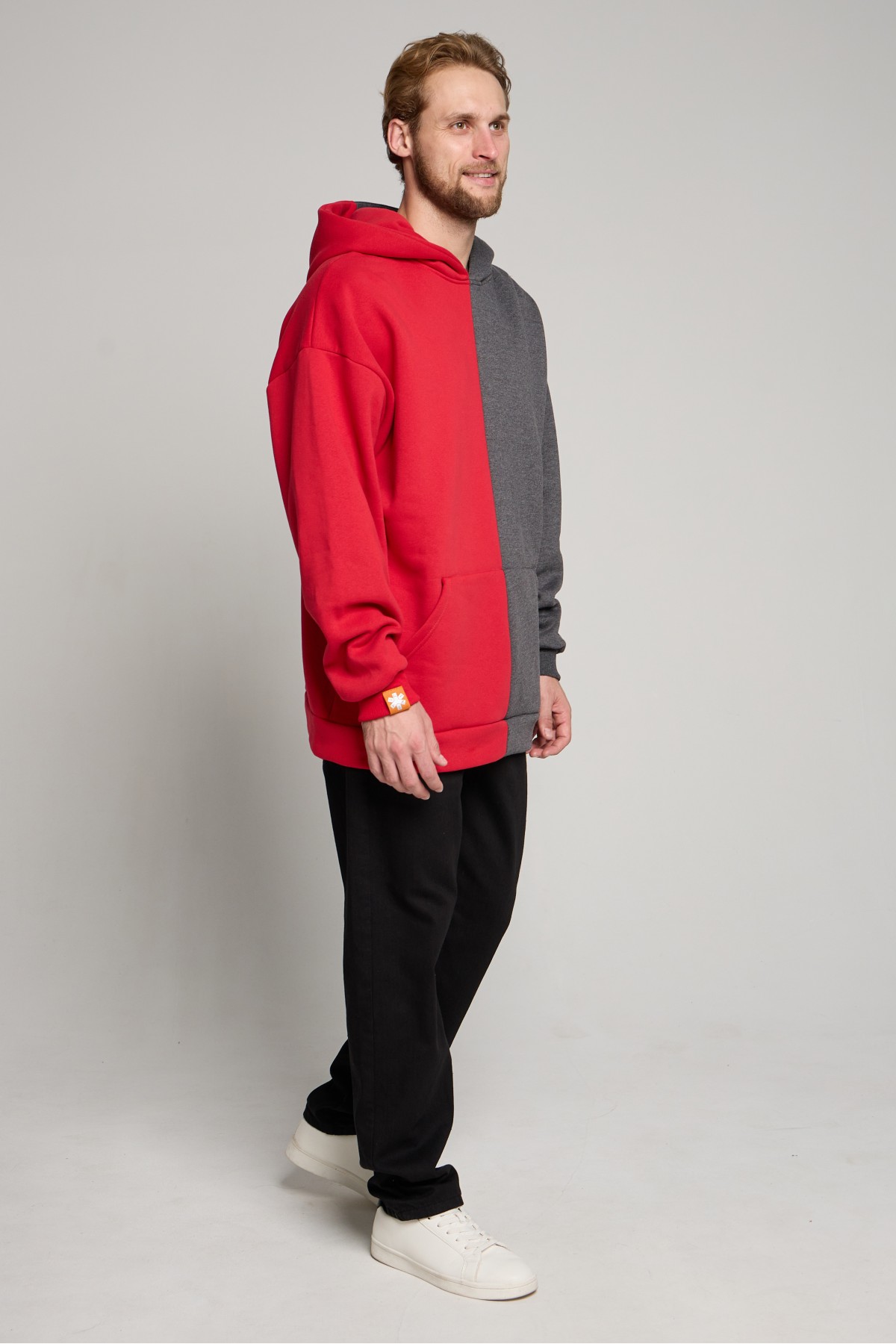 !LiMiTi МодельHalf&Half Blank Oversized MAN — фото 8