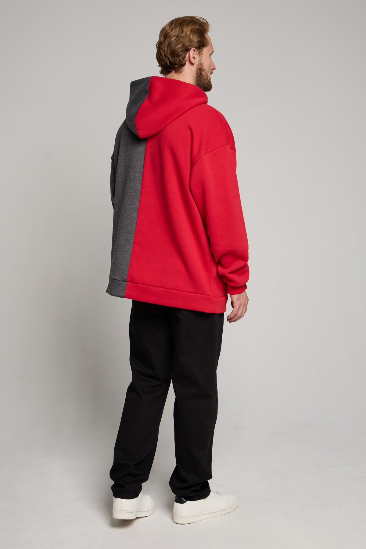 !LiMiTi МодельHalf&Half Blank Oversized MAN — фото 7