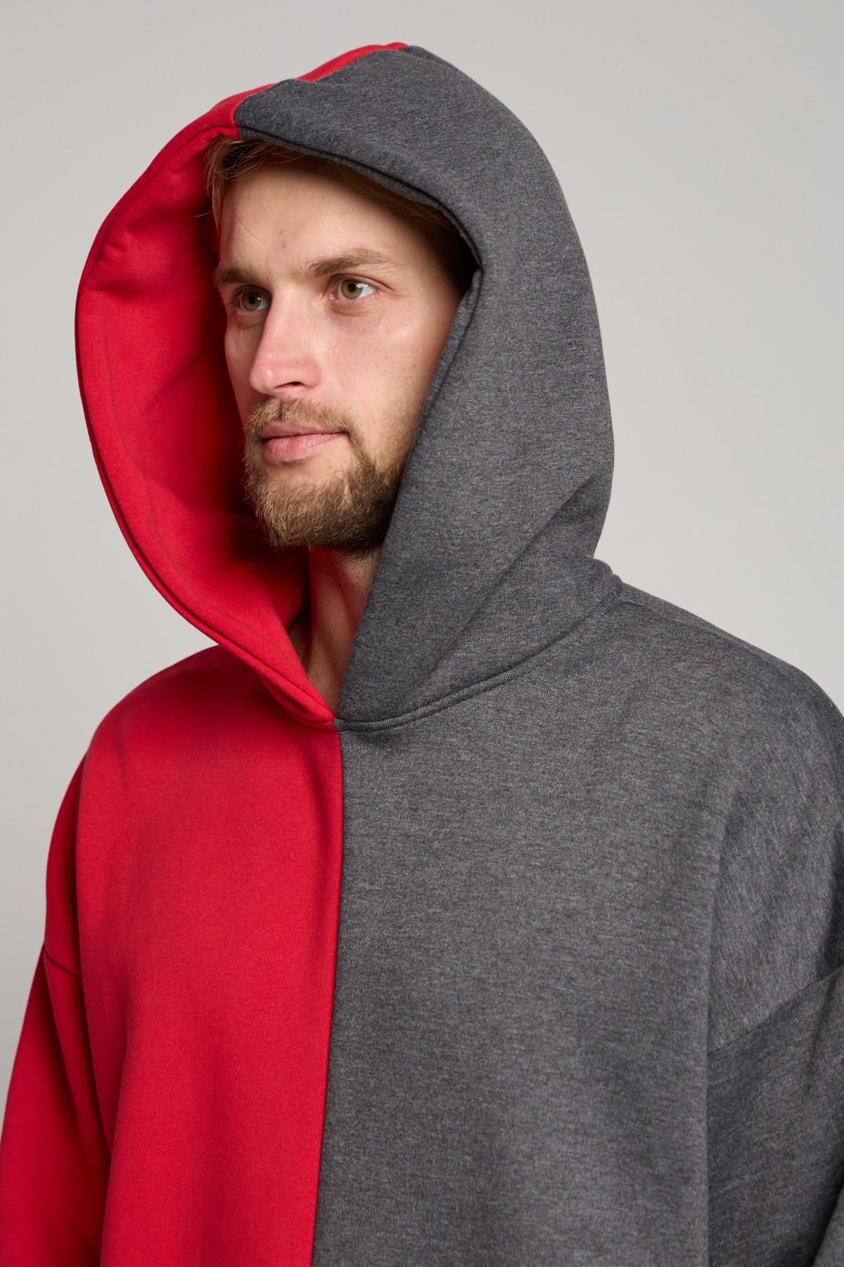 !LiMiTi МодельHalf&Half Blank Oversized MAN — фото 12