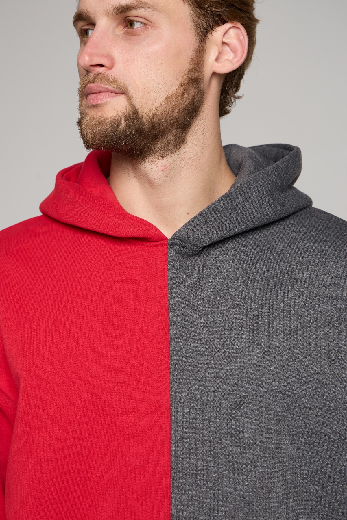 !LiMiTi МодельHalf&Half Blank Oversized MAN — фото 11