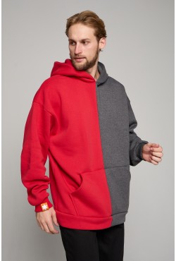 !LiMiTi МодельHalf&Half Blank Oversized MAN !LiMiTi МодельHalf&Half Blank Oversized MAN