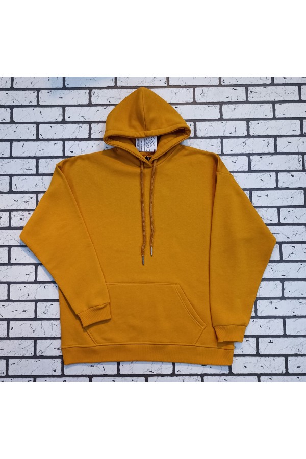 Худи толстовка Оверсайз Горчица мужская (унисекс)   Магазин Толстовок Мужские теплые худи оверсайз с начесом