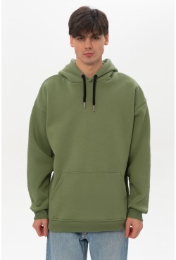 Худи Оверсайз Пальмовый зеленый | Oversize hoodie unisex Palm green