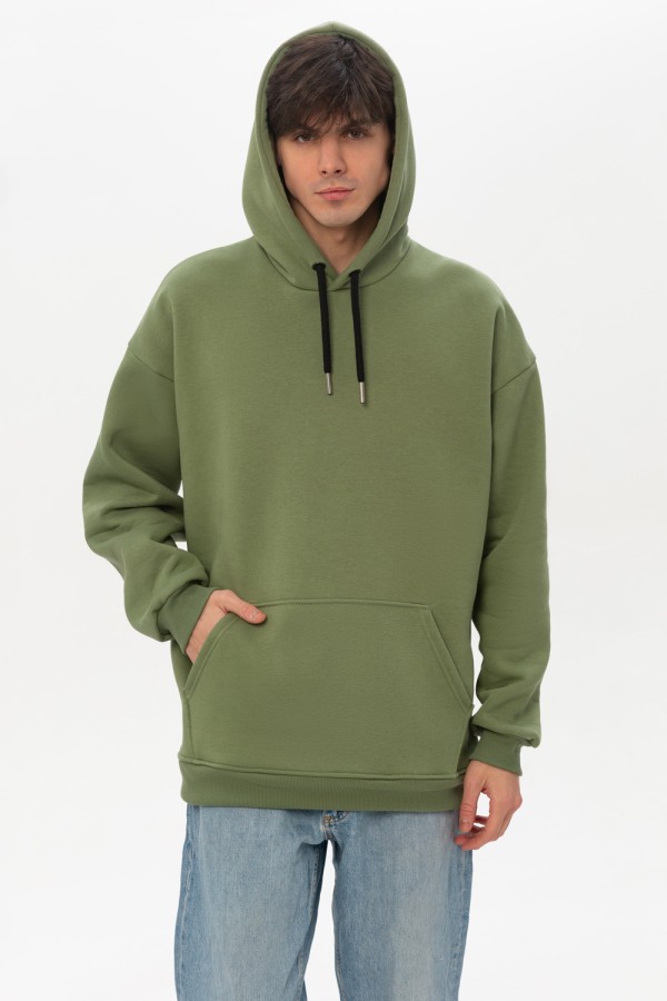 Худи Оверсайз Пальмовый зеленый | Oversize hoodie unisex Palm green   Магазин Толстовок OVERSIZE Hoodie Man / Мужские Худи Оверсайз