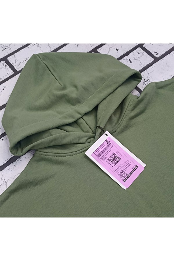 Оверсайз худи петельная без начеса фисташковая унисекс (мужская)   Магазин Толстовок Худи оверсайз без начеса мужские