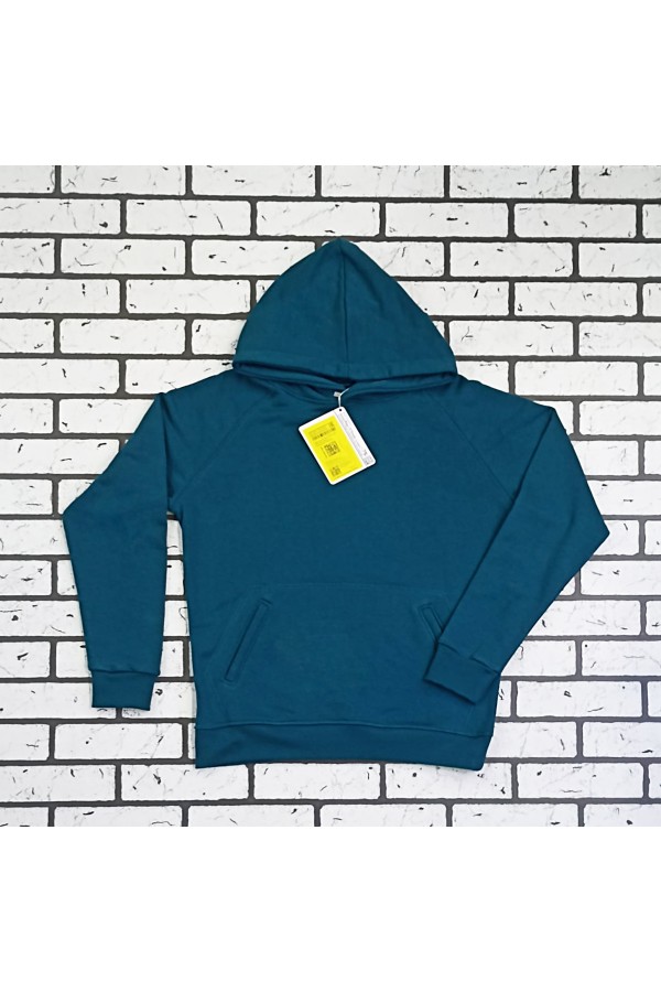 Худи оверсайз цвет морска глубина женская (унисекс)   Магазин Толстовок Женские теплые худи оверсайз с начесом