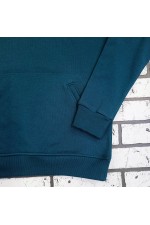 Худи оверсайз цвет морска глубина женская (унисекс)   Магазин Толстовок Женские теплые худи оверсайз с начесом