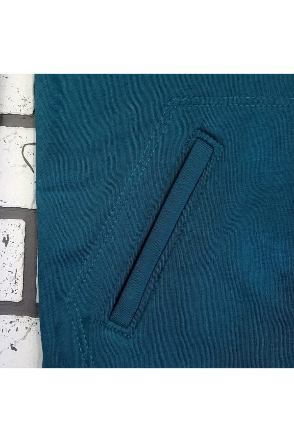 Худи оверсайз цвет морска глубина женская (унисекс)   Магазин Толстовок Женские теплые худи оверсайз с начесом