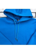 Худи оверсайз мужская бирюзовая утепленная (унисекс)   Магазин Толстовок Мужские теплые худи оверсайз с начесом