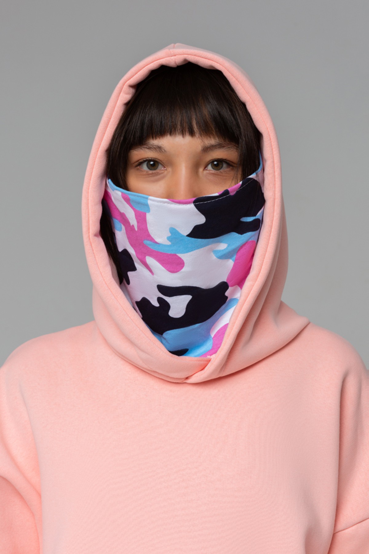 Soft pink Hoodie OVERSIZE unisex - Нежно розовый Худи Оверсайз унисекс — фото 4