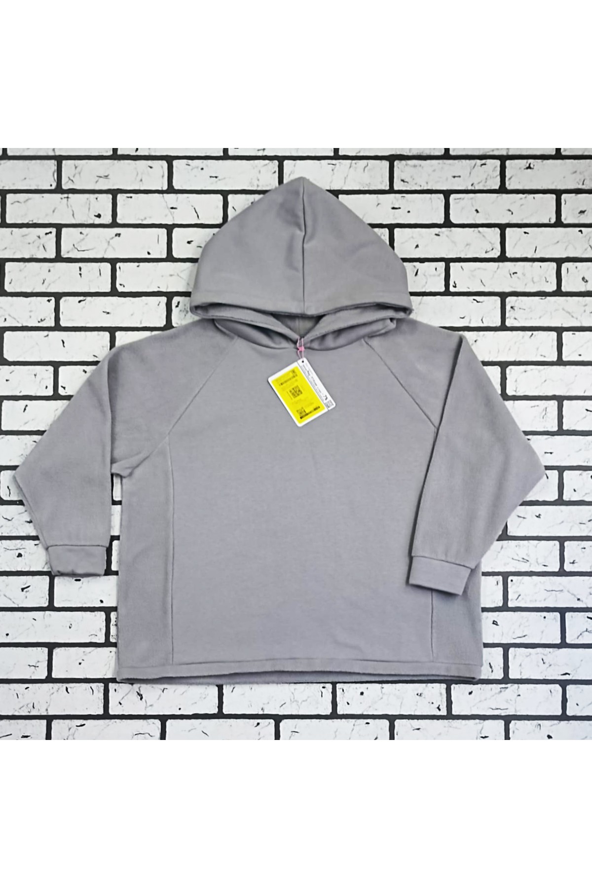 Hoodie slims - модель худи оверсайз с рукавом реглан фасон колокольчик — фото 17